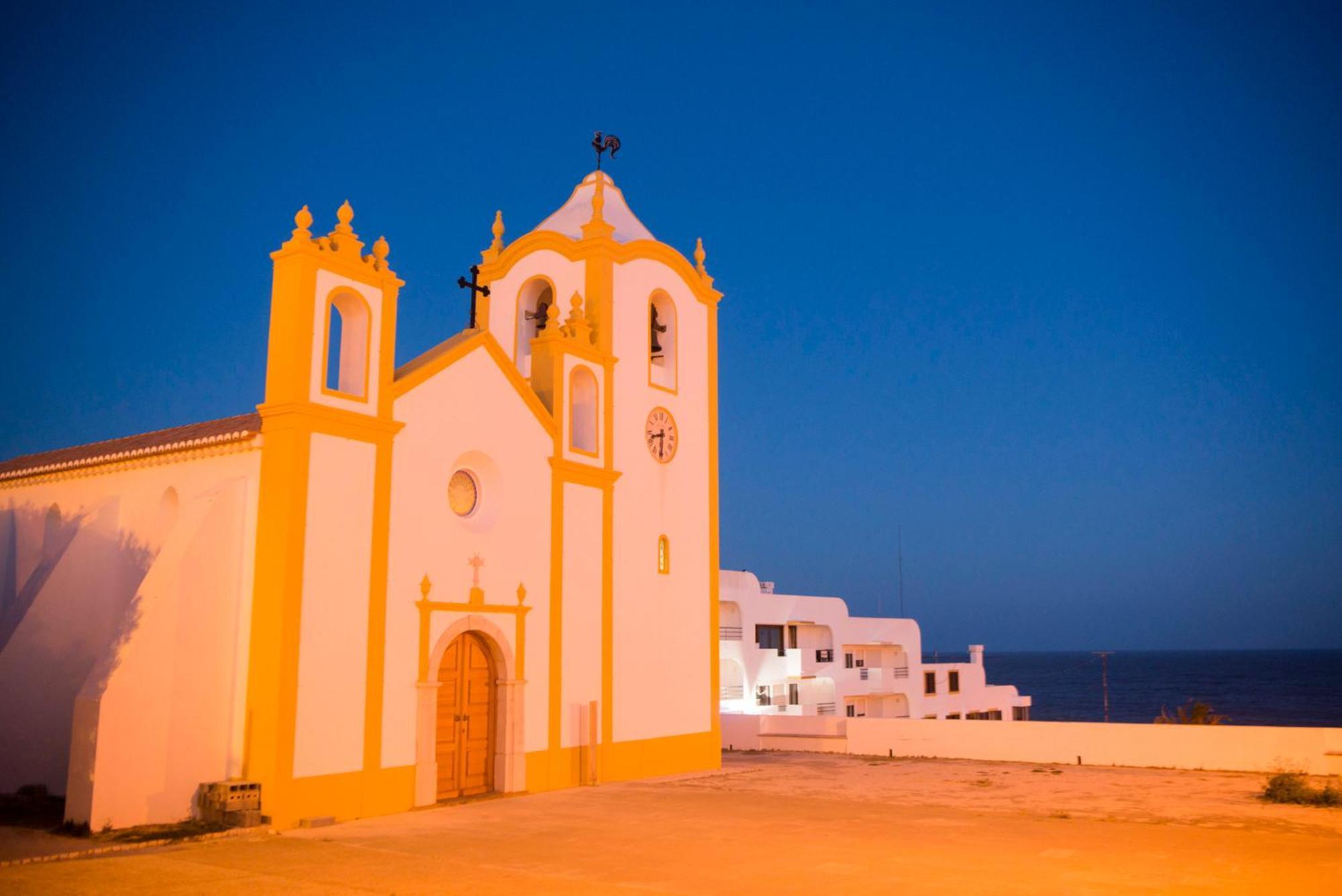 Casas Da Calheta In Luz Exteriör bild